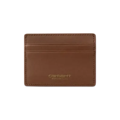 Carhartt Vegas Cardholder "Cognac/Gold"