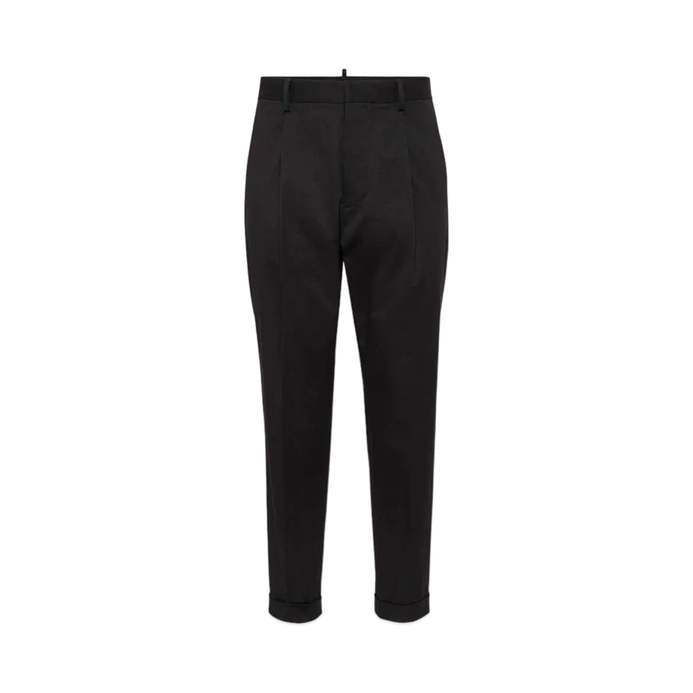 Dsquared2 One Pleat Pant "Black"