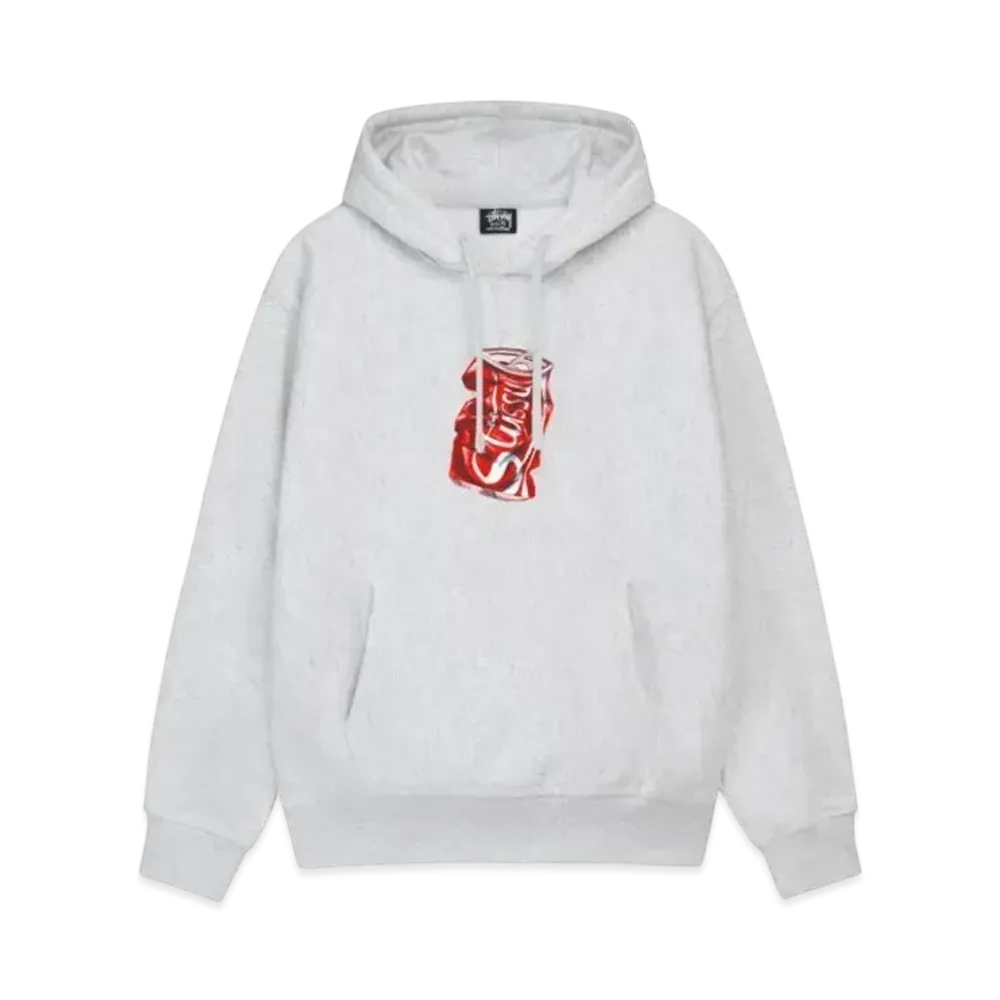 Stussy Soda Can Hoodie "Ash Heather"