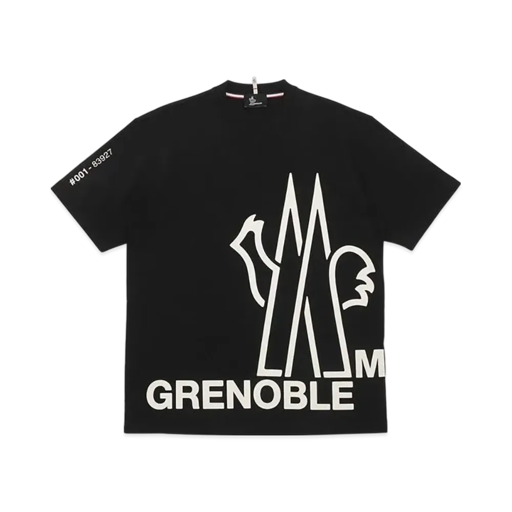 MONCLER T-Shirt Cut And Sew "Black"