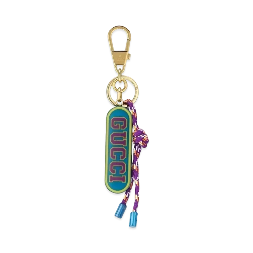 GUCCI Keychain Tone Metal "Gold"