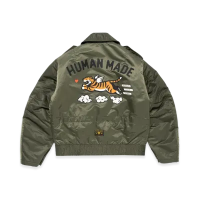 HUMAN MADE Flight Jacket "Olivedrab"