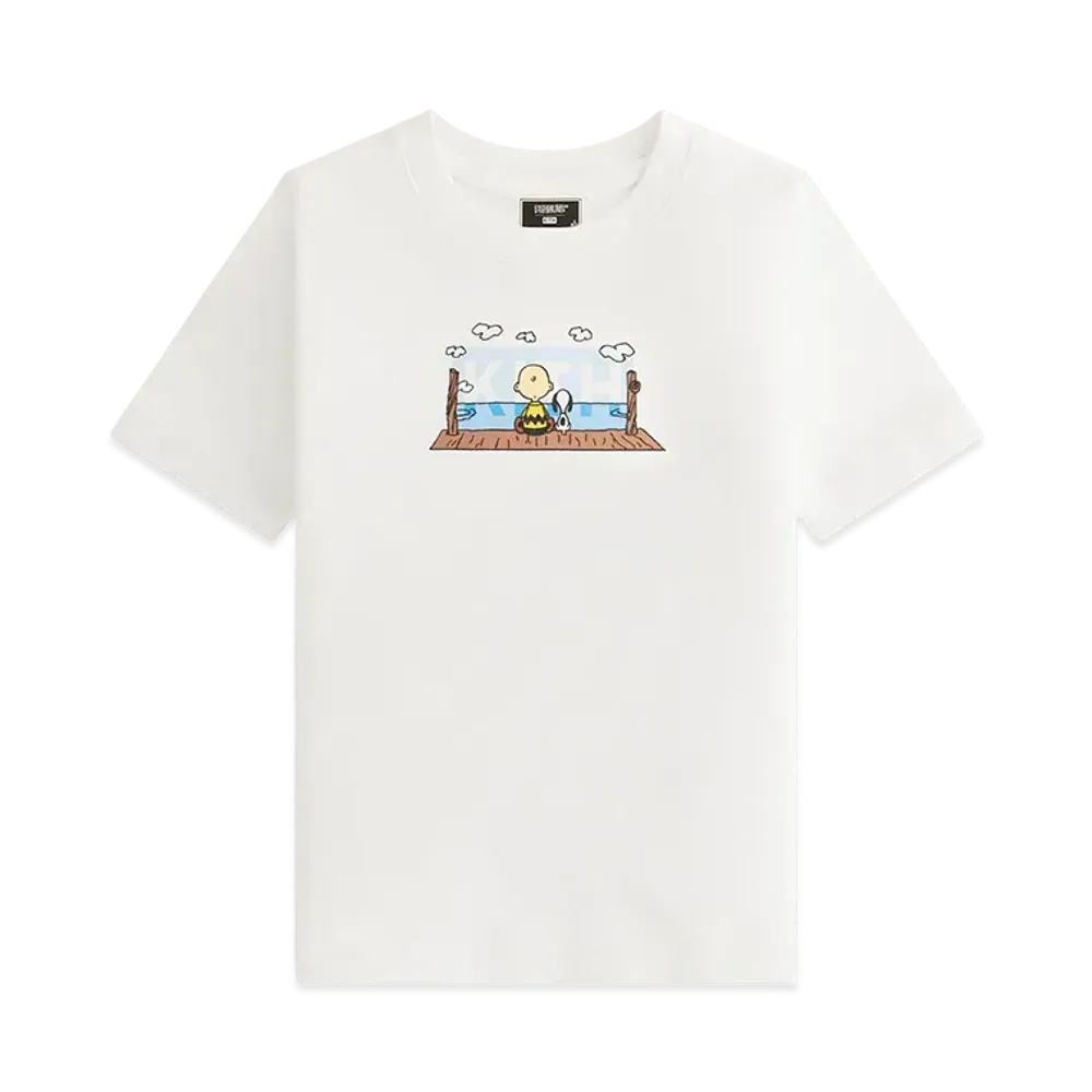 Kith Kids for Peanuts Ocean View Classic Logo Tee "White"