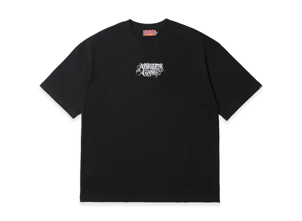 APHRODITEGANG Classic Logo Embroidery S/S Tee "Black/White"