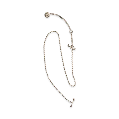 NICENESS W.Barrow Sterling Silver Wallet Chain-Ball Long "Silver"