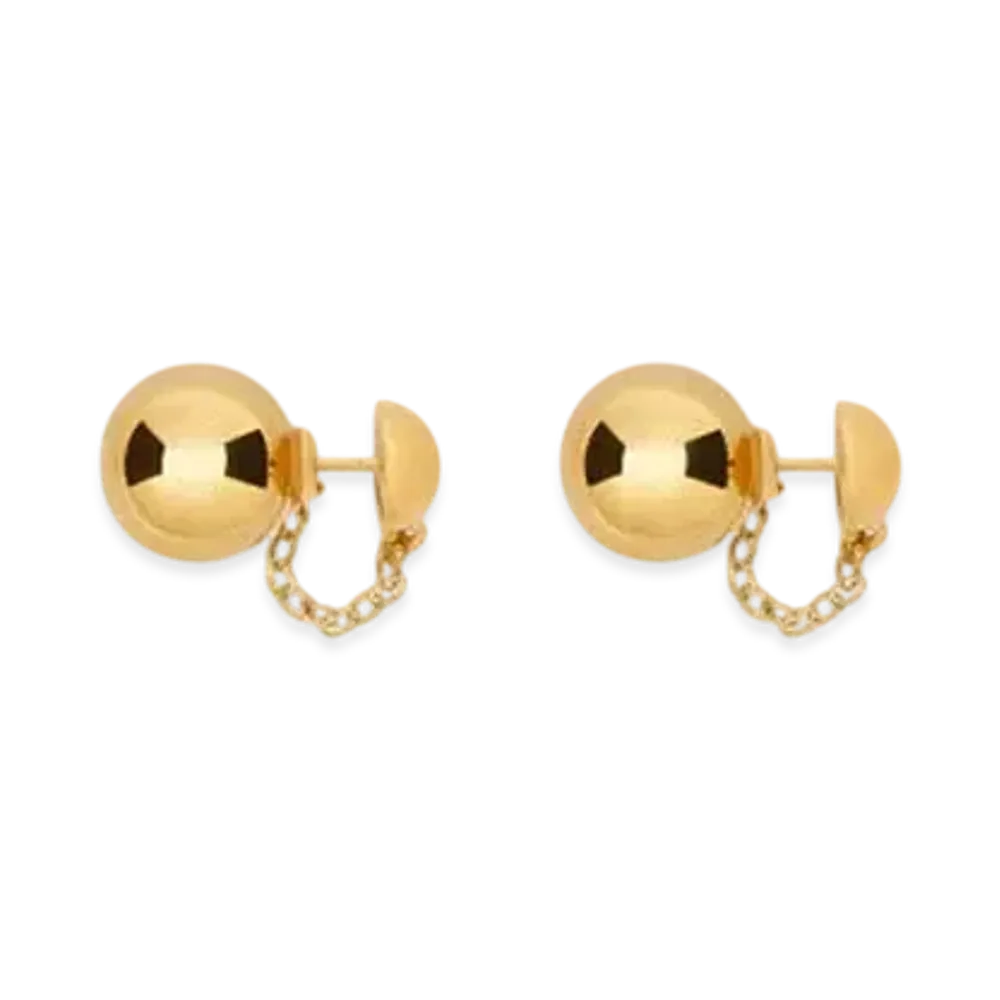 Jil Sander Earrings "Yellow"