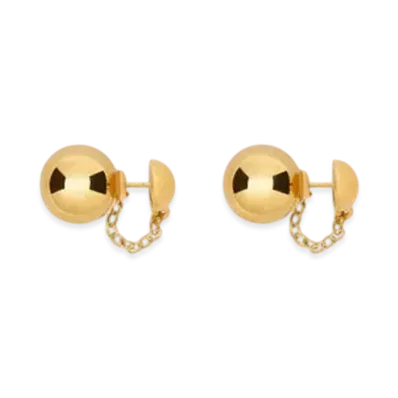 Jil Sander Earrings "Yellow"