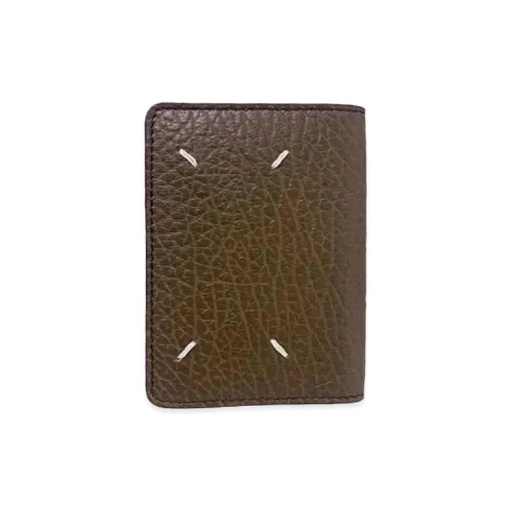 Maison Margiela Four Stitch Bi-fold Card Holder "Brown"