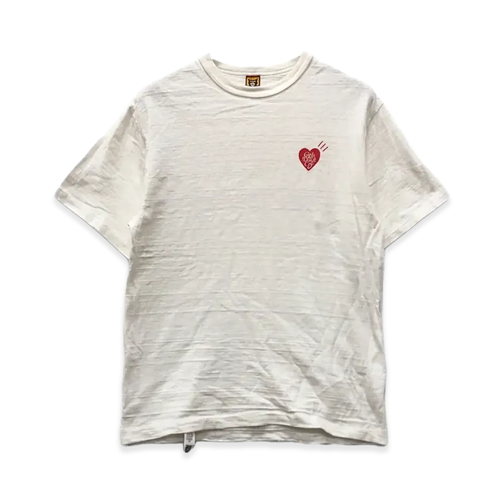 Girls Don't Cry x HUMAN MADE Girls Don't Cry x HUMAN MADE Crewneck T-Shirt "White"