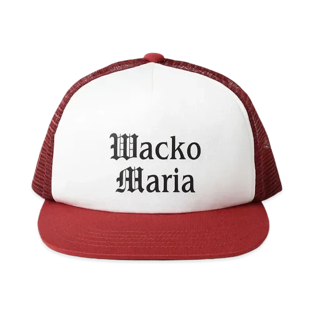 WACKO MARIA Mesh Cap "Burgundy"