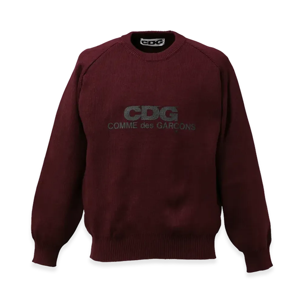 COMME des GARCONS CDG Classic Pullover "Maroon"