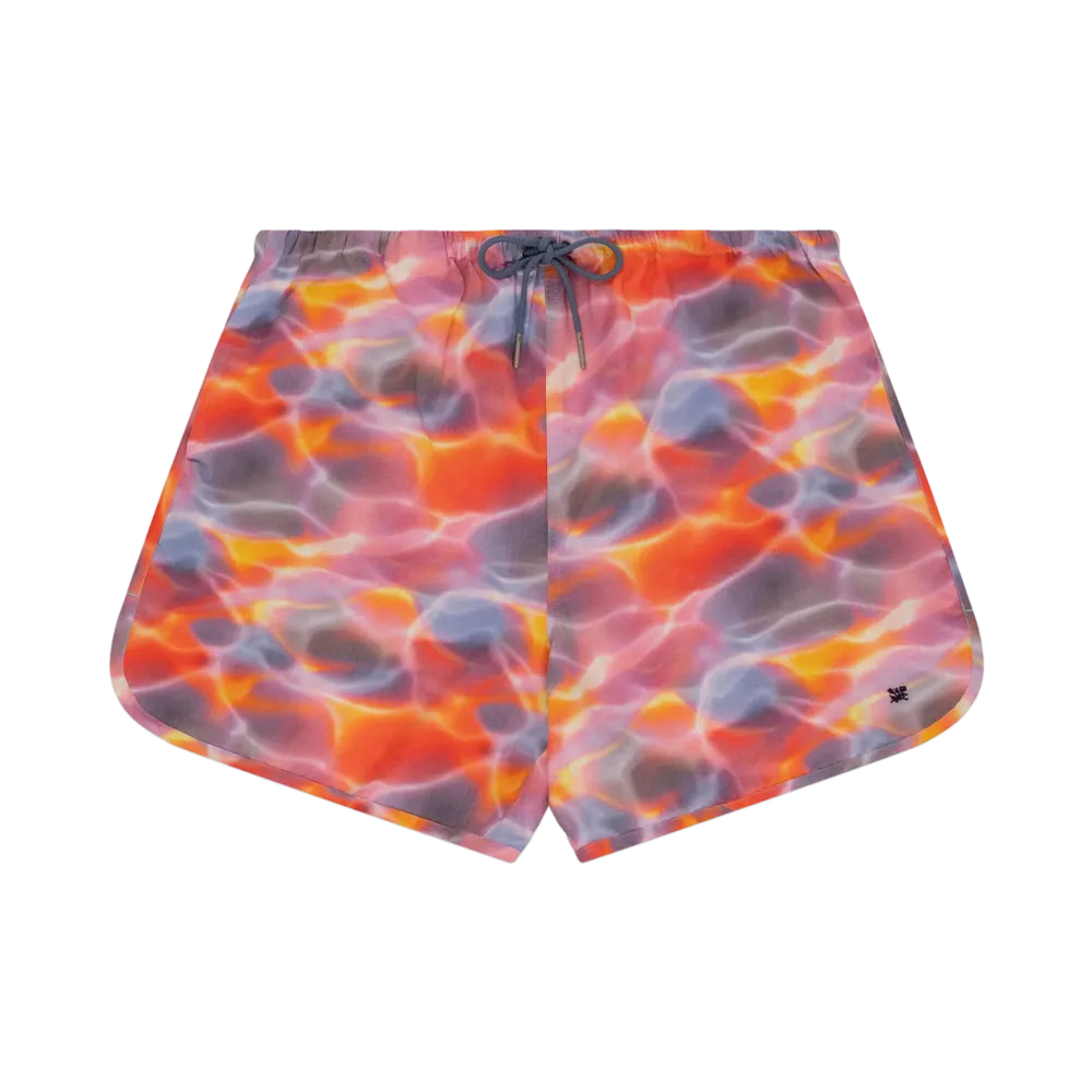 Aime Leon Dore Aqua Print Seersucker Short "Multi"