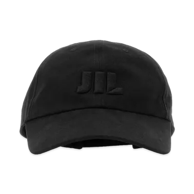 Jil Sander Twill Baseball Cap "Black"