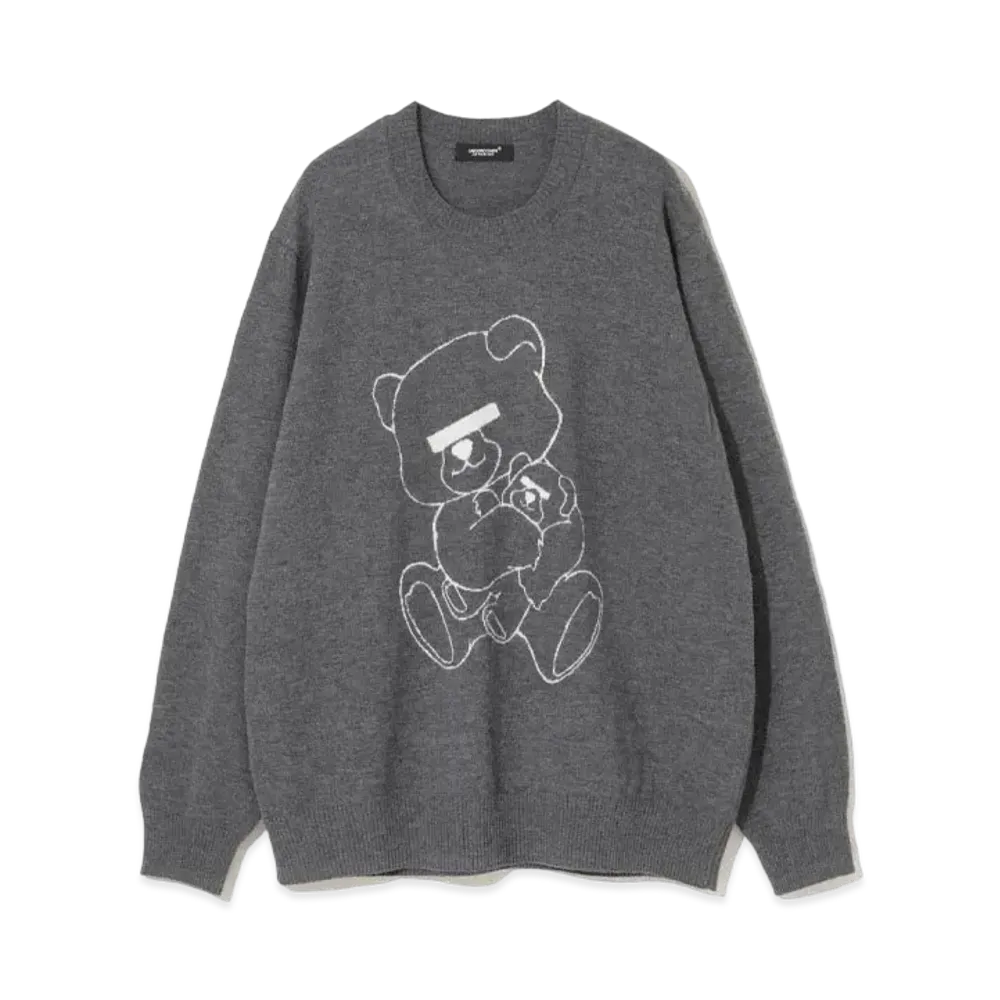 UNDERCOVER Wool Knit Pullover "Gray"