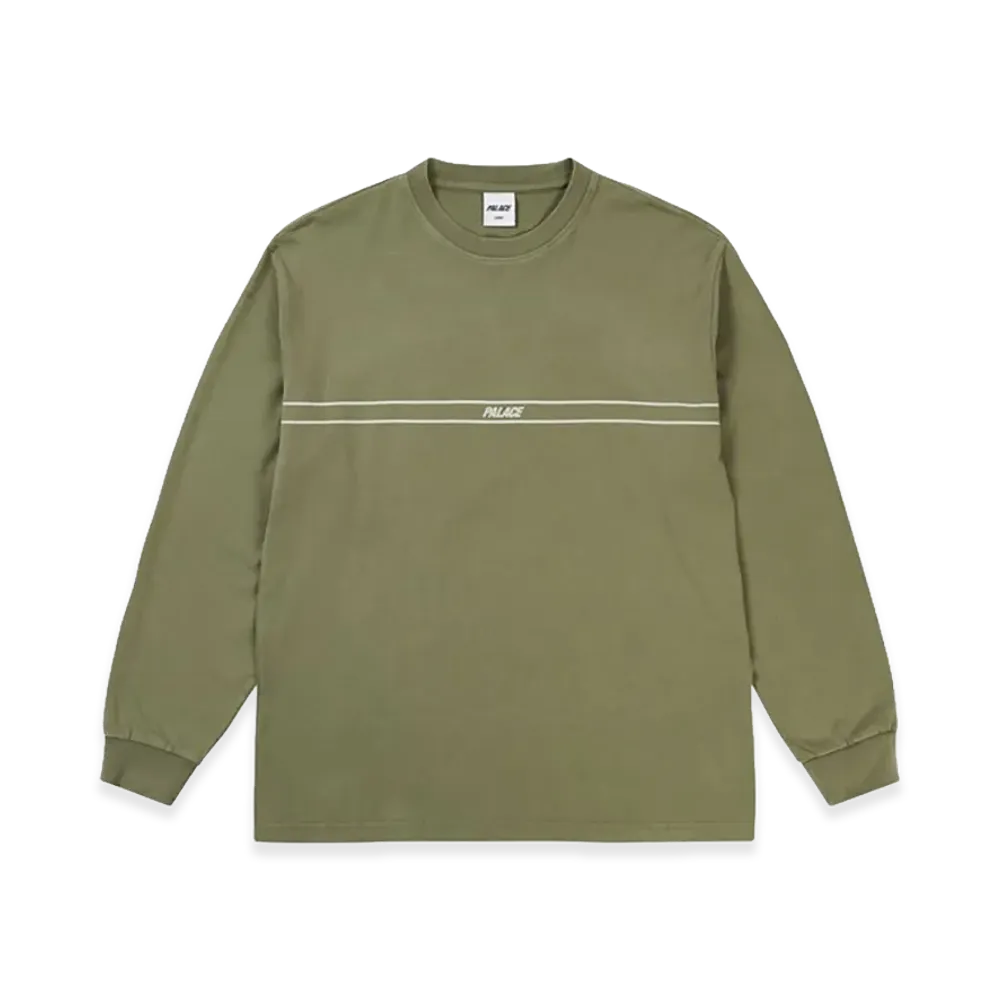 PALACE Pigment Font Longsleeve "The Deep Green"