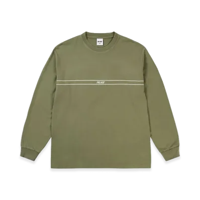 PALACE Pigment Font Longsleeve "The Deep Green"