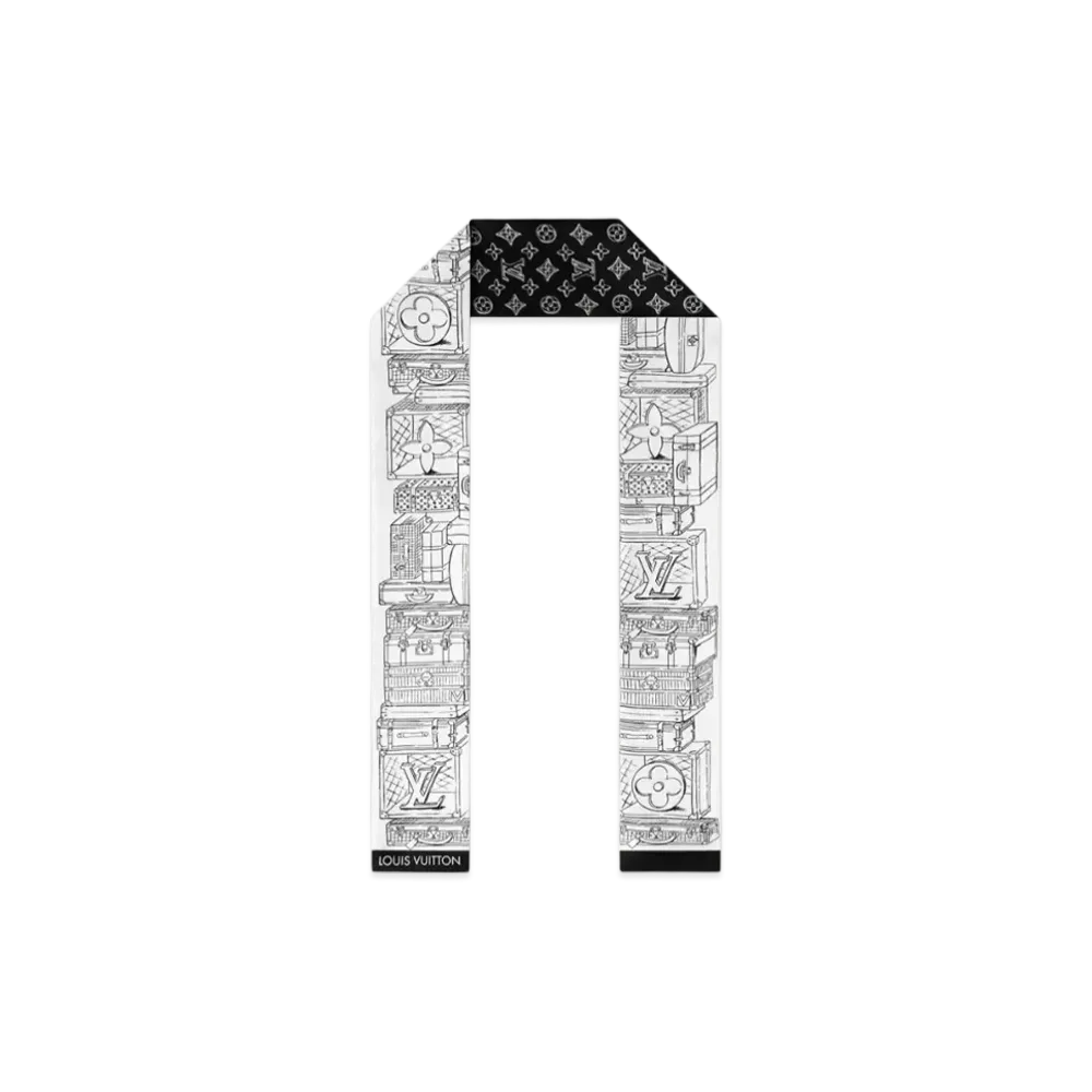 Louis Vuitton My LV Luggage Bandeau Monogram Pattern Louis Vuitton Signature "Noir"
