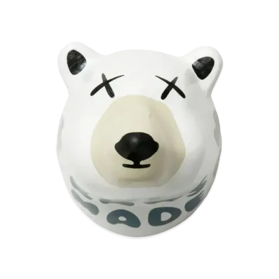 HUMAN MADE x KAWS POLAR BEAR TROPHY PAPER MACHE DISPLAY "White"