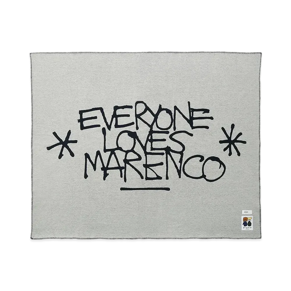 everyone loves MARENCO Tagging Jacquard Blanket by j.30000 "Cgarcoal Gray"