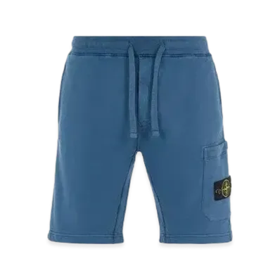Stone Island 64620 BRUSHED COTTON FLEECE_REGULAR FIT "Teal"