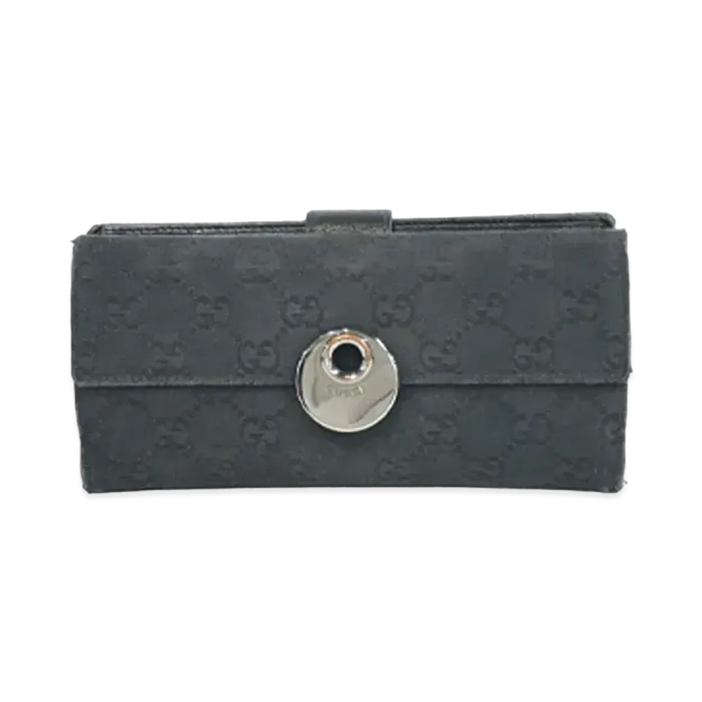 GUCCI GG Canvas Long Wallet