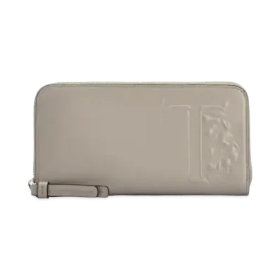 TOD'S Leather Wallet "Gray"
