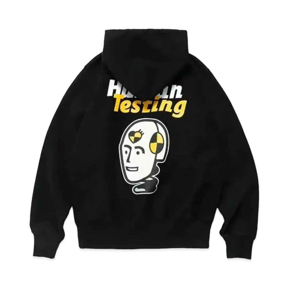 HUMAN MADE A$AP Rocky HUMAN TESTING PIZZA HOODIE "Black"