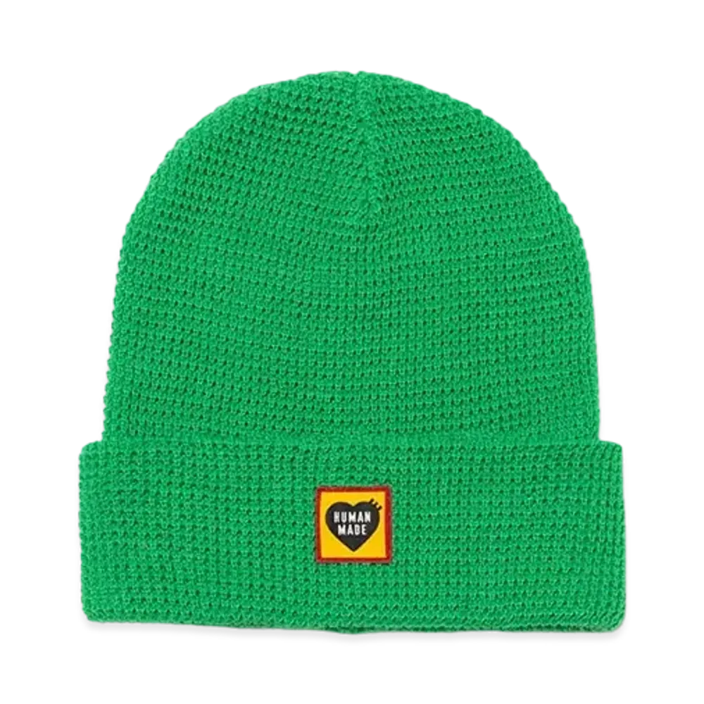 HUMAN MADE Waffle Beanie "Green"