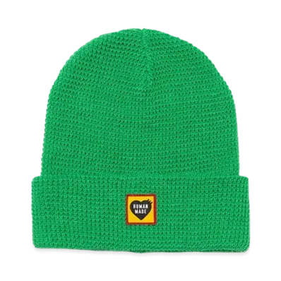 HUMAN MADE Waffle Beanie "Green"