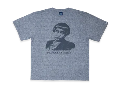 SAPEur x MASATOSHI HAMADA Legend H.MASATOSHI S/S T-Shirt "Gray"