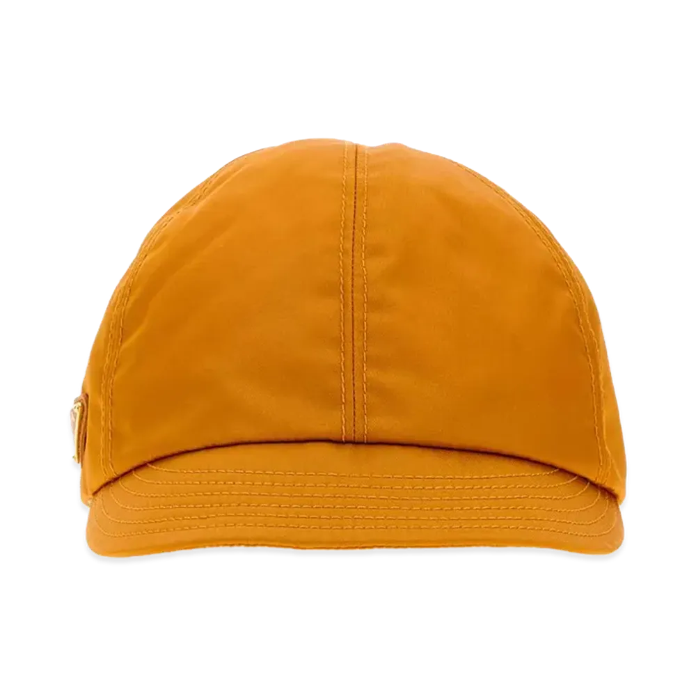 PRADA Women's Re-Nylon Baseball Cap "Orange"
