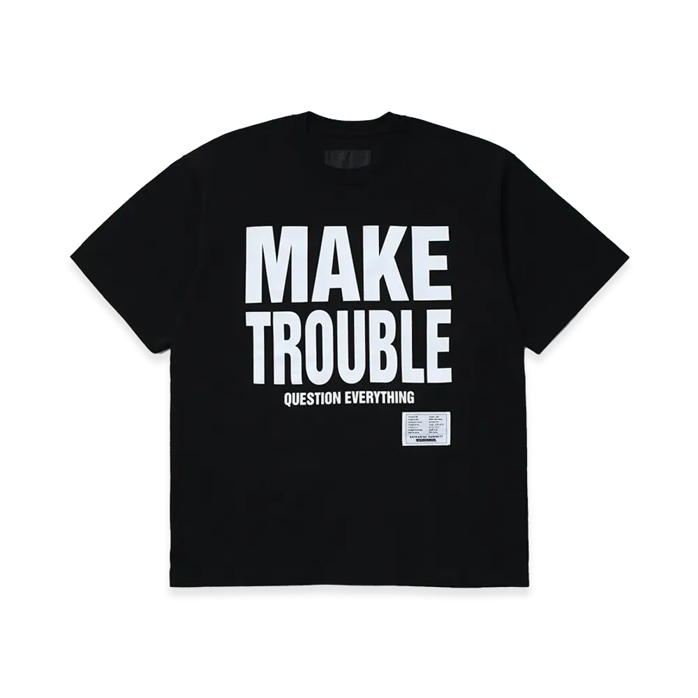 NEIGHBORHOOD x KATHARINE HAMNETT Crewneck SS-2 "Black"