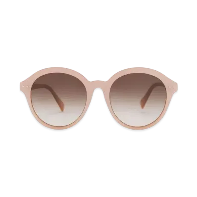 CHARLES & KEITH Recycled Acetate Cat-Eye Sunglasses "Pink"