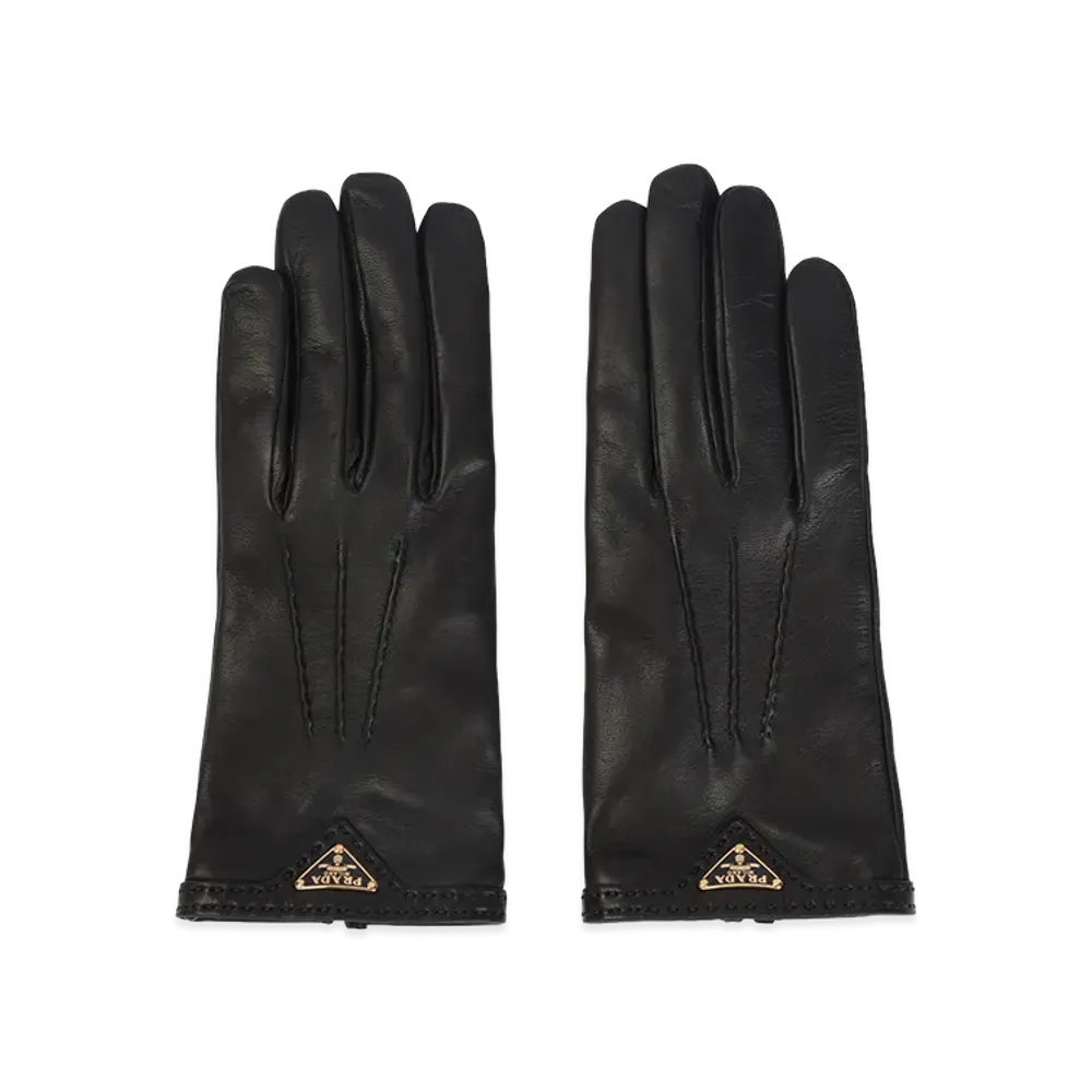 PRADA Women's Gloves "Black"