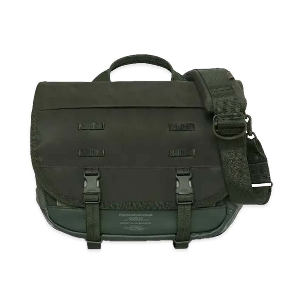 PORTER / MONOCHROME Messenger Bag(S) "Forest Green"