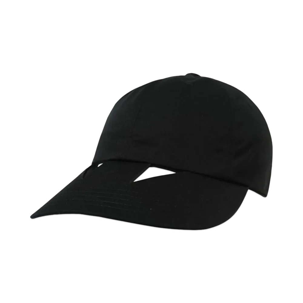 LAD MUSICIAN CAP LASER CUT HOLE "BLACK"
