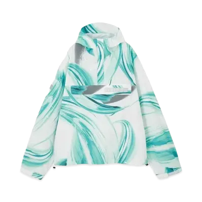 MAGIC STICK BADBOY PSYCHOTEK ANORAK JACKET "EMERALD BRUSH"