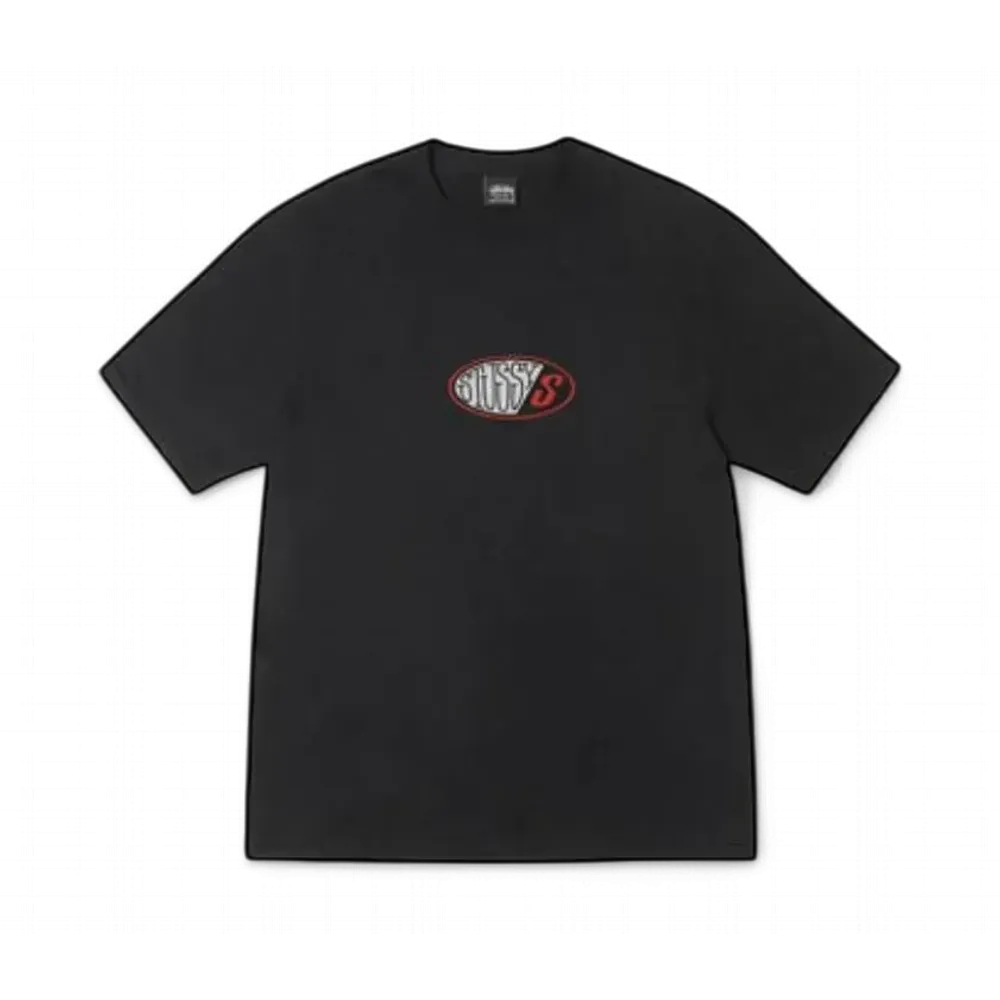 Stussy Pitstop Tee Pigment Dyed "Black"