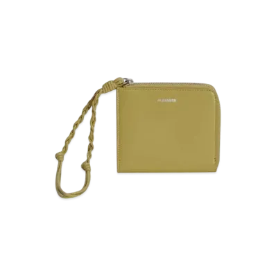 Jil Sander Tangle Card Holder "Pale Yellow"