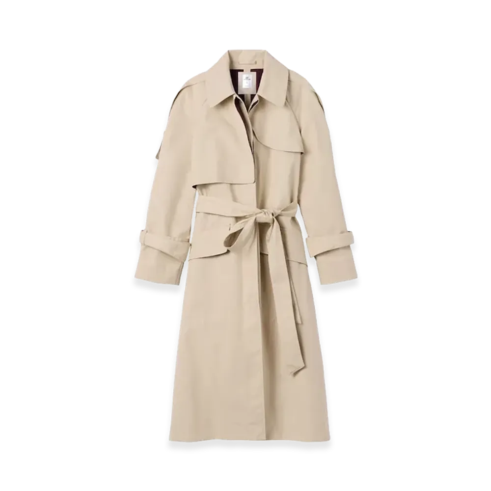 Gap x Victoria Beckham Women's Trench Coat "Ecru"