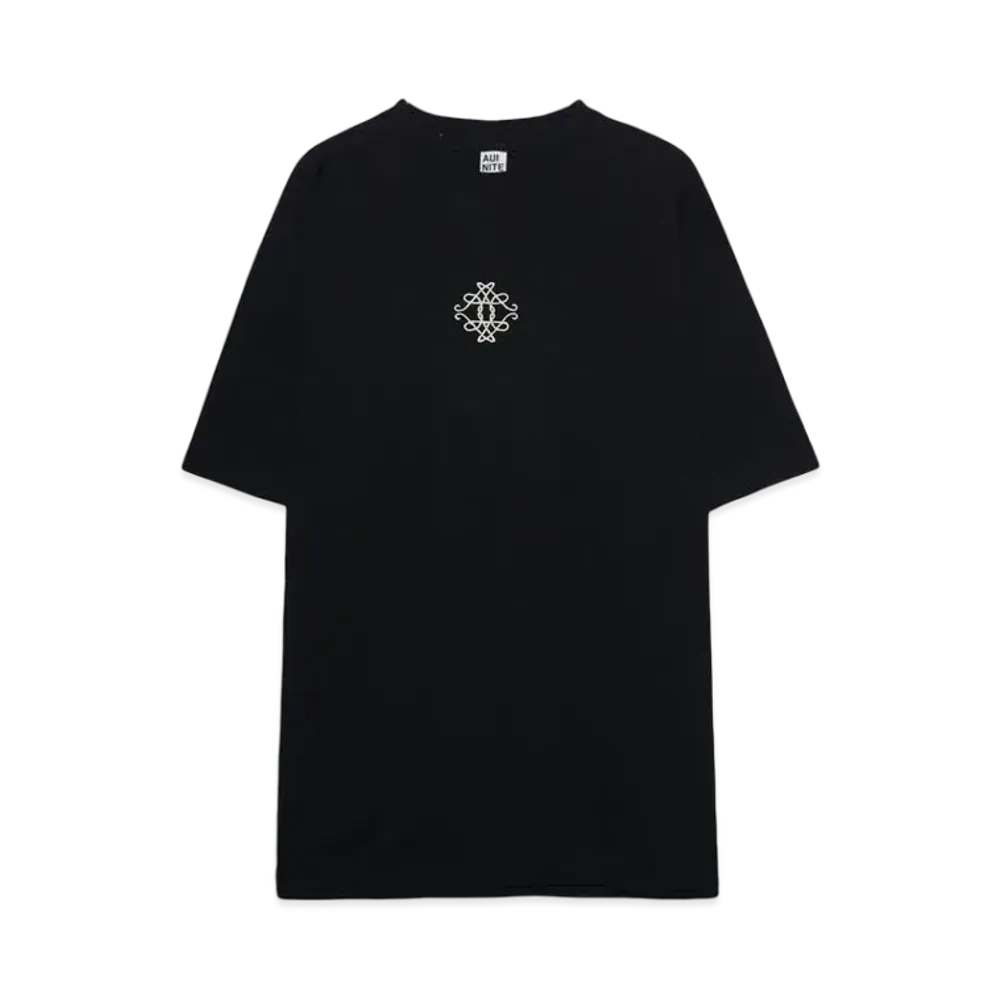 AUI NITE Anagram tee "BLACK"