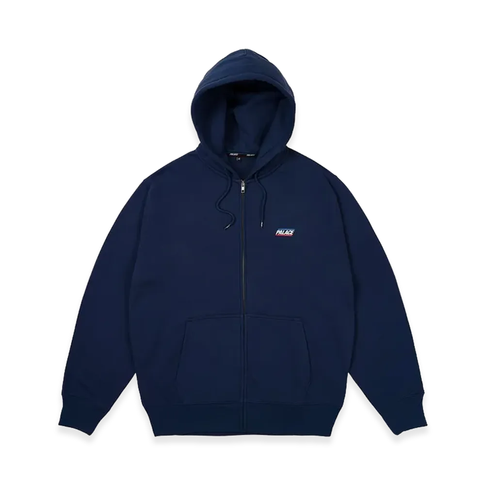 PALACE Basically A Zip Hood "Navy"