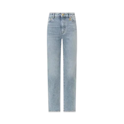 AMIRI Women's Slim Jean "Stone Indigo"