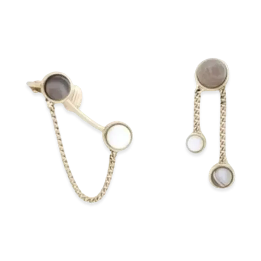 Chloe Zodiac Cancer Earrings "Multicolour"