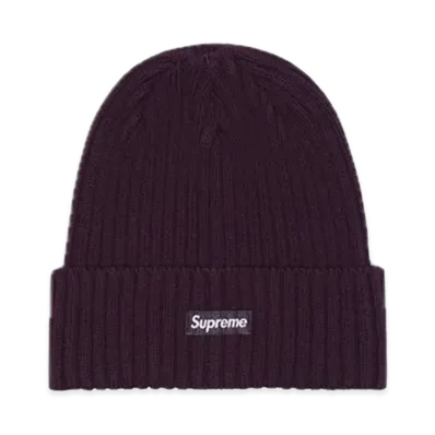 Supreme Overdyed Beanie "Eggplant" (23SS)