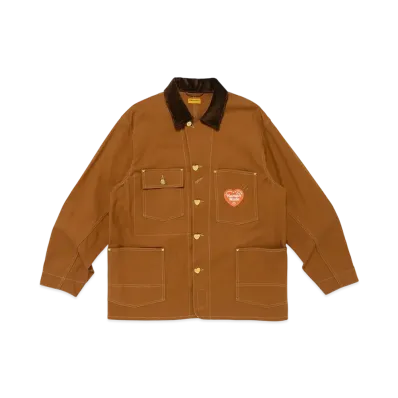 HUMAN MADE Duck Coverall Jacket "Brown"