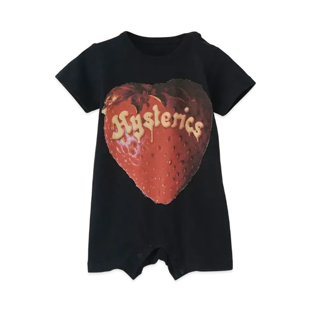 HYSTERIC GLAMOUR Skull Berry Short All "Black"