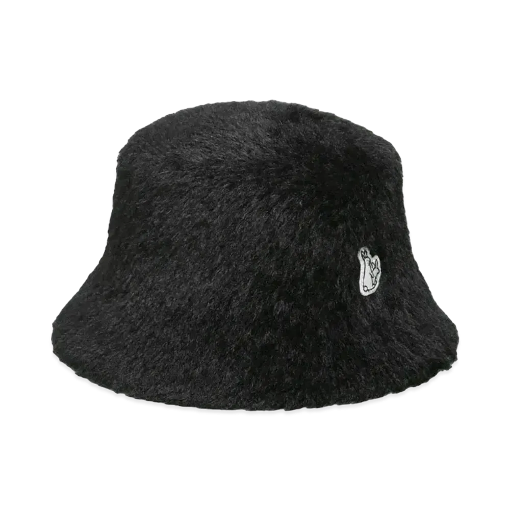 FR2 Shaggy Bucket Hat "Black"