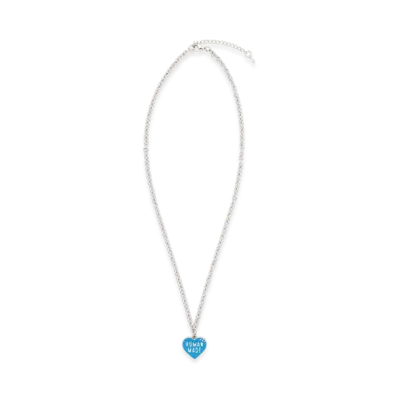 HUMAN MADE Heart Necklace "Blue" HM29GD157