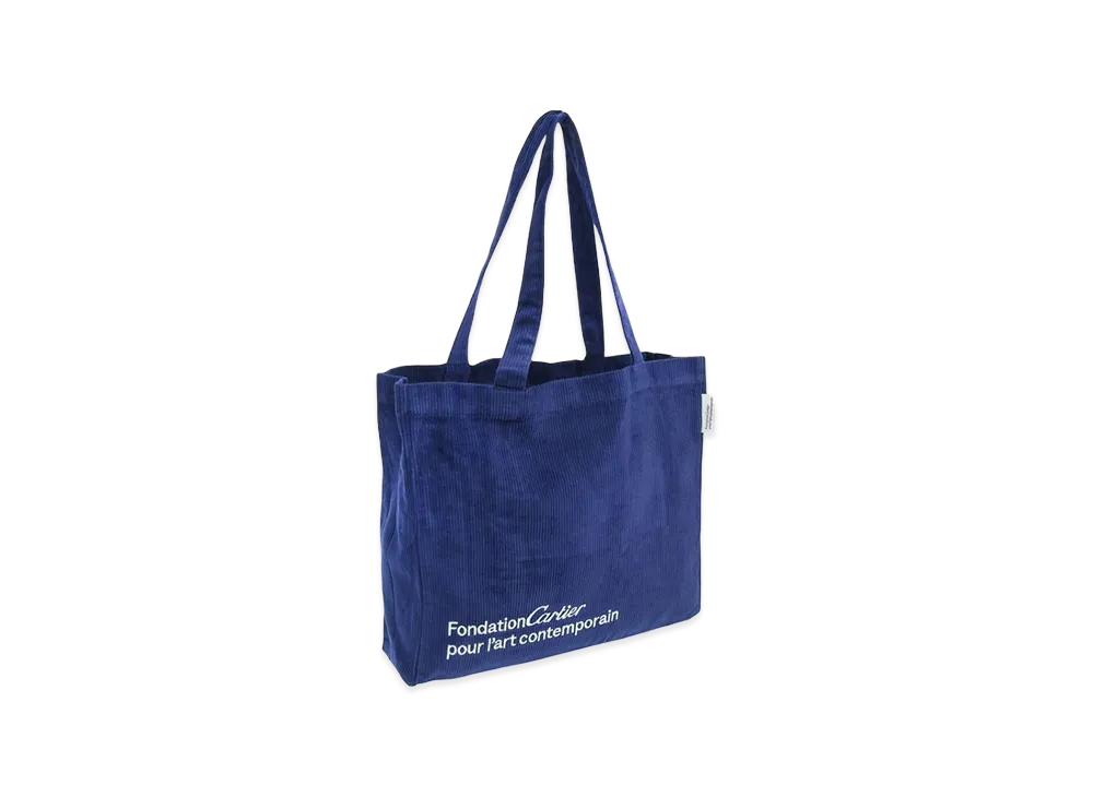 Cartier Women's Cotton Tote Bag "Navy"